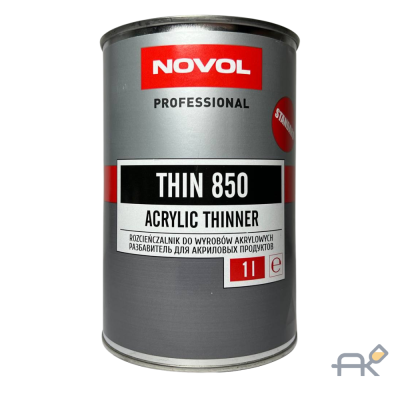 THIN 850 Растворитель для акриловых изделий 1л NOVOL